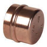 TP61: Stop End Copper TP6108 8mm 25 6.11 TP6110 10mm 25 6.03 TP6112 12mm 25 7.