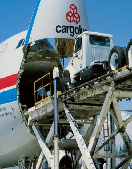 Logistical operators - Cargo operators: Cargolux, China