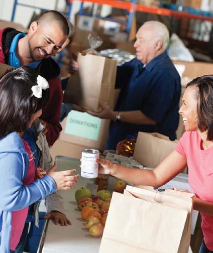 Charitable and Volunteer Activities USAA encourages you to get involved and make a difference in your local community.