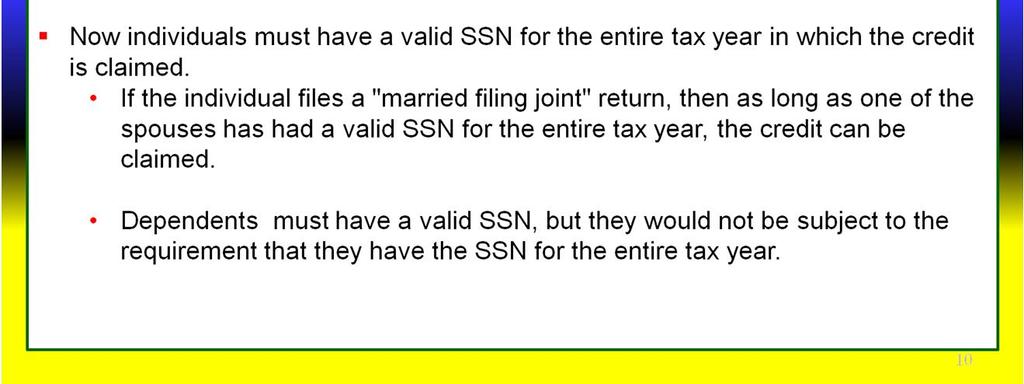 issued to such individual, the individual s spouse and dependents of the individual for purposes of section 205 (c)(2)(a) of the social security act on such individual s Kansas income tax return as