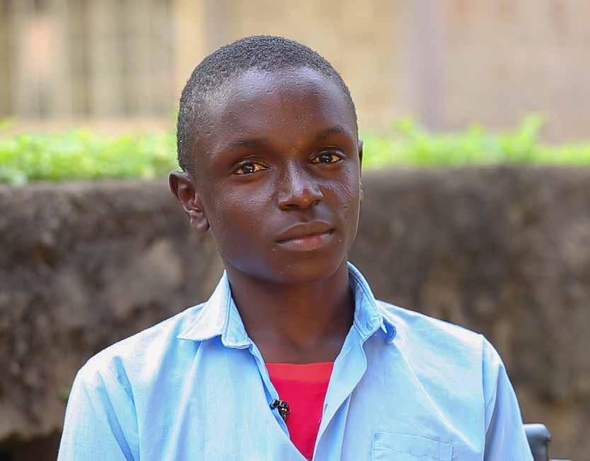 Kimalel goat auction: Reviving an old tradition Anthony Kimani, KCB Foundation Beneficiary Tapping into tech for food Anthony Kimani, is a diminutive, charming 14-yearold boy.