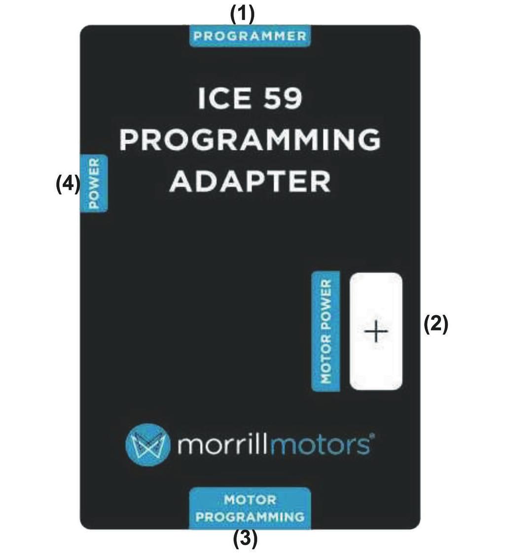 Product Description The ICE 59 Programming Adapter is used as an interface between GENTEQ Programming Module and ICE 59