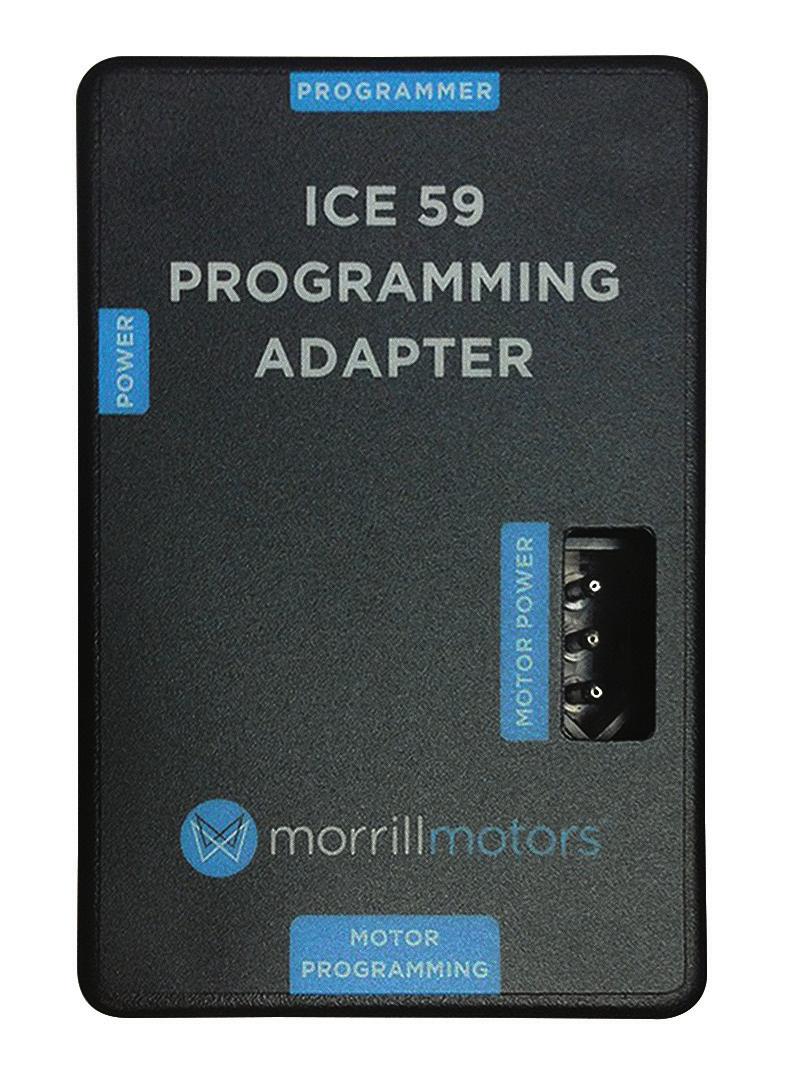 ICE 59 Programming Adapter Kit ICE 59 Programming Adapter Kit contents Part Description Model Number Quantity ICE 59