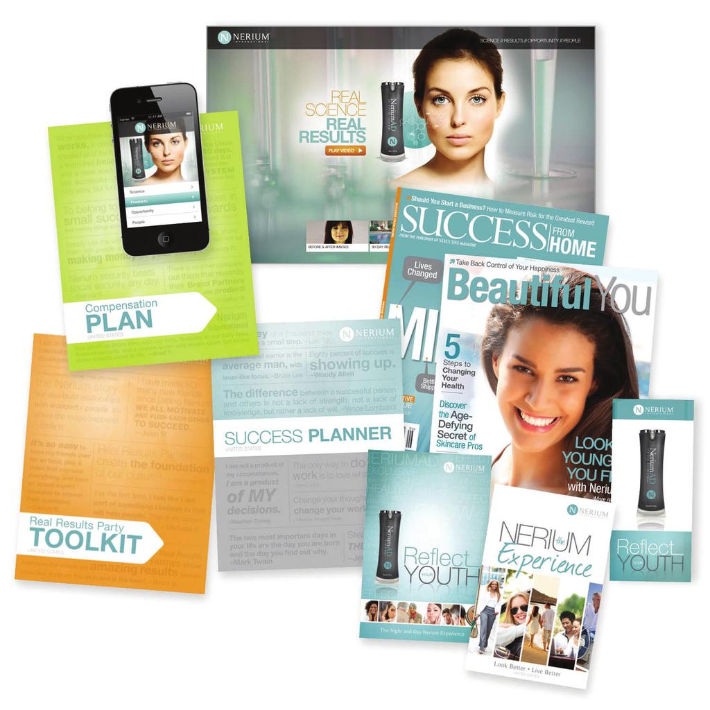 Compensation Plan 2 Launch Kit All Launch Kits Include: Personalized marketing websites Training materials materials Personal-development resources Success Planner Real Results Party Toolkit