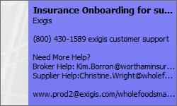 If you have any problems with the registration process contact EXIGIS Customer Support: Phone:1-888-808-0872 support@exigis.