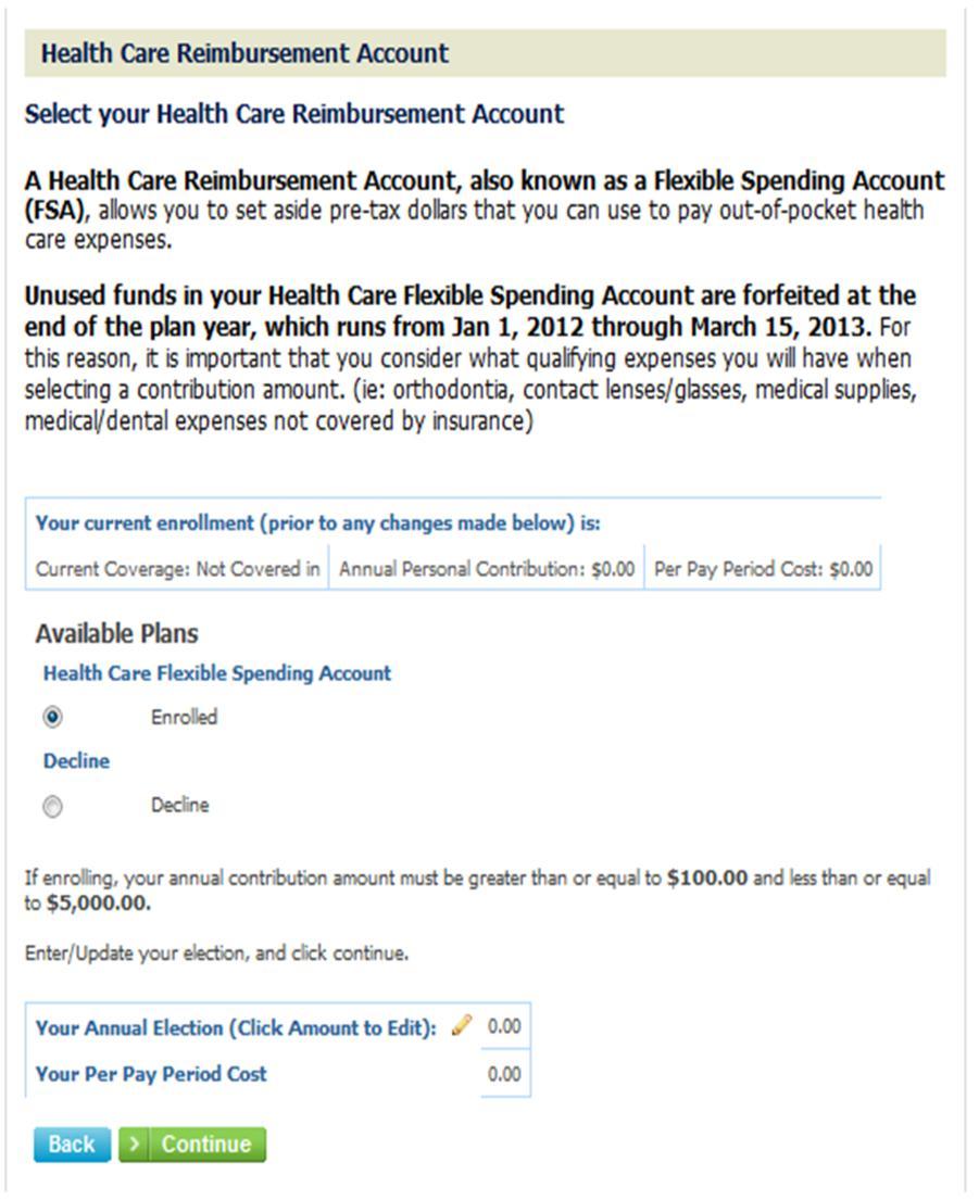 Flexible Spending Account Medical The Medical Reimbursement Account information available to you is listed on this page. Please read through it carefully.