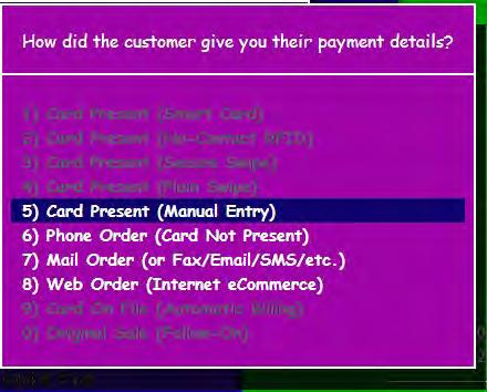 Card Info Source Payment Processing PP.4.3 Card Info Source Artisan keeps track of the source of the card info for each payment.