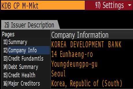 $, however One is issued off the Seoul branch (KDB) and the other is