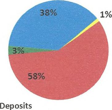 liabilities Total equity Deposits Borrowings and Bonds payable Other liabilities Total equity investments