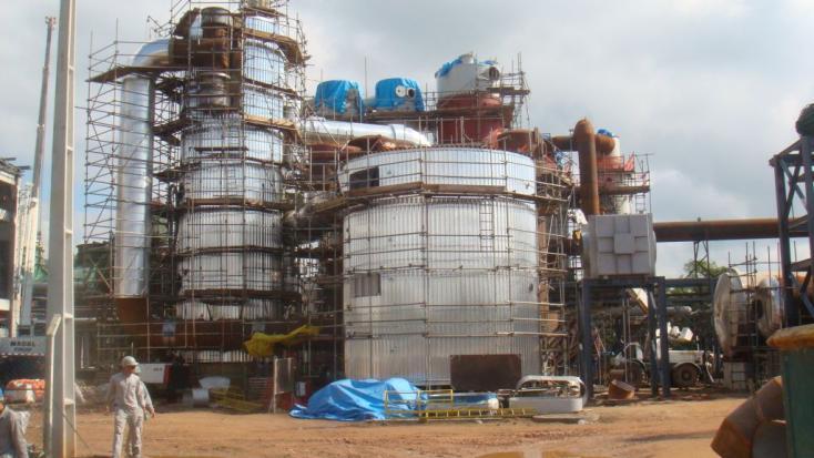SSP Plant and Other Investments Photo: Construction of the
