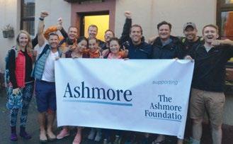 This commitment is reflected in Ashmore s policy enabling employees to take one day annually to support charitable projects.