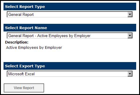 Step 6--Select Microsoft Excel to download the report into