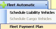 TOPIC A-4 Fleet Automatic Payment Plan The basis for Fleet Automatic is the way that premium is calculated based on receipts or mileage.