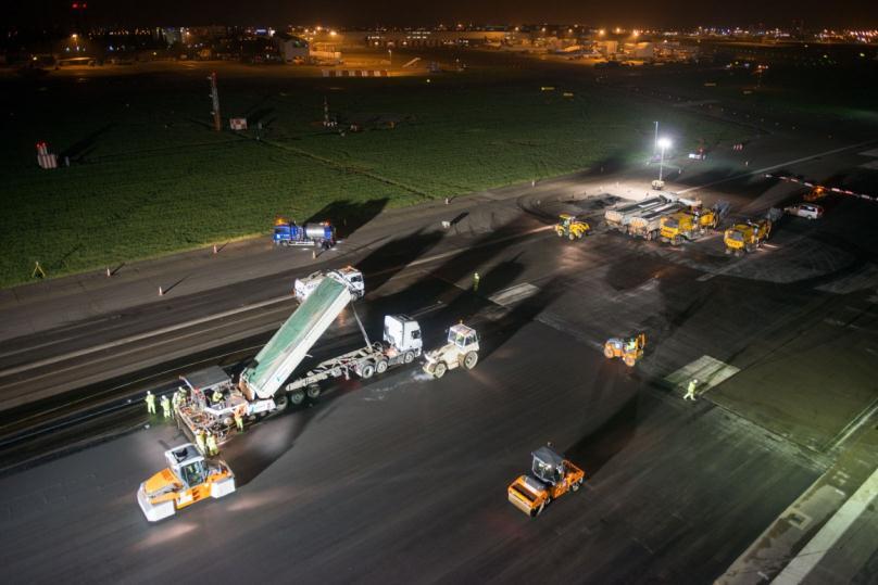 Construction & Infrastructure Heathrow Runway Rehabilitation Project Outlook Expertise in challenging environments 3m contract to repair and replace existing wearing course on southern and northern