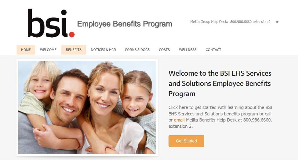 BSI Employee Benefit Website (www.bsiehsbenefits.com) 1. Log onto: www.bsiehsbenefits.com 2. Available 24 x 7 3.