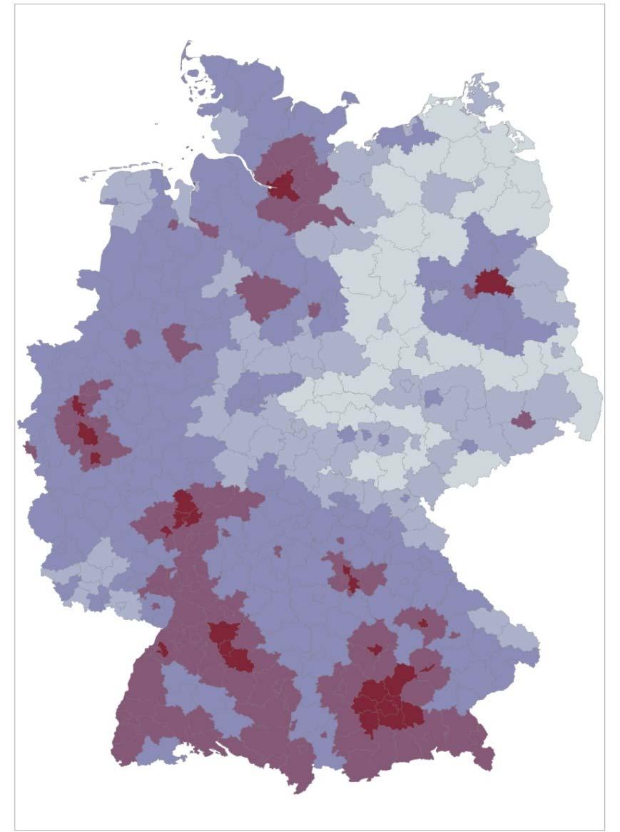 Investment prospects of regional residential markets in Germany Regional analysis in Germany necessary An analysis of the opportunities and risks of residential investments needs to be carried out at