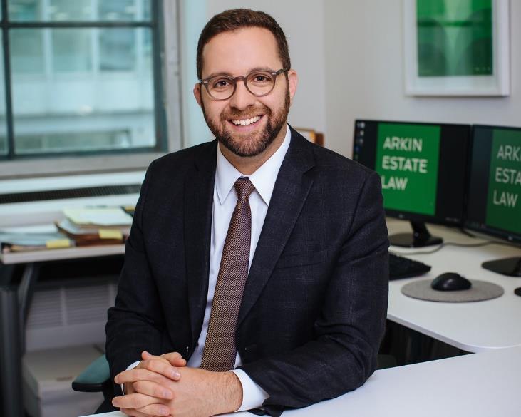 Benjamin Arkin is a litigator with a practice focusing on disputes involving wills, estates, trusts, capacity, guardianships, and powers of attorney.
