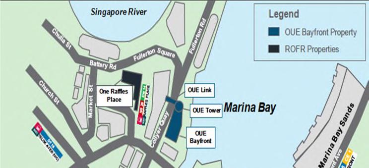 Vantage Position in Singapore s CBD Location within the Singapore CBD Landmark commercial property One of the latest premium office buildings located at Collyer Quay between