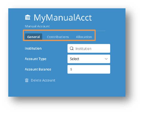 Note - If you provide your login credentials for each of your retirement accounts outside of your DC plan, they will be included automatically in your ARA analysis.