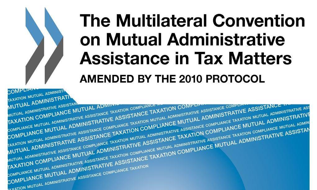(b) Exchange f infrmatin: Multilateral Cnventin n Mutual Administrative Assistance in Tax Matters Develped by the Cuncil f