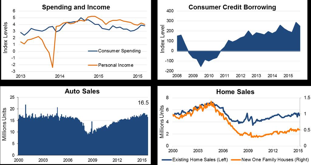 We Expect Continued Strength in Consumer Spending in 2016