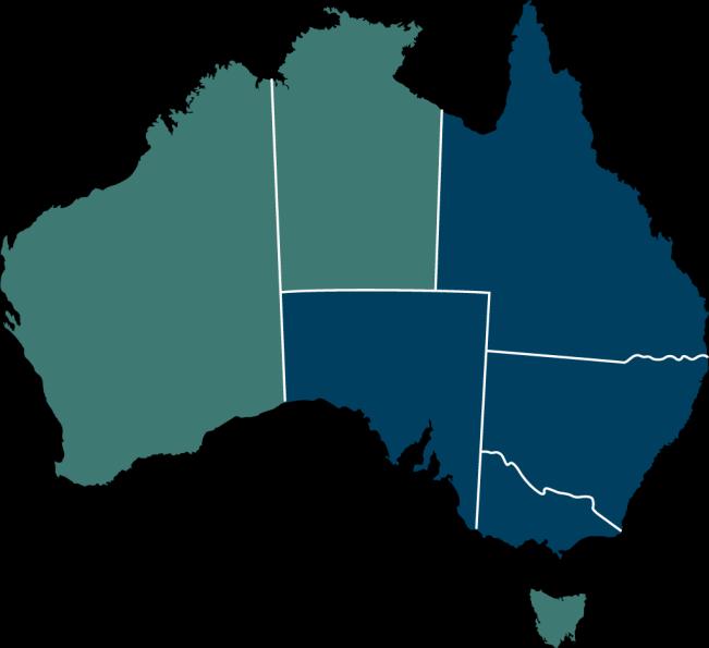 Comparisons of Australian schemes NT $93.2M 1,080 QLD $1.