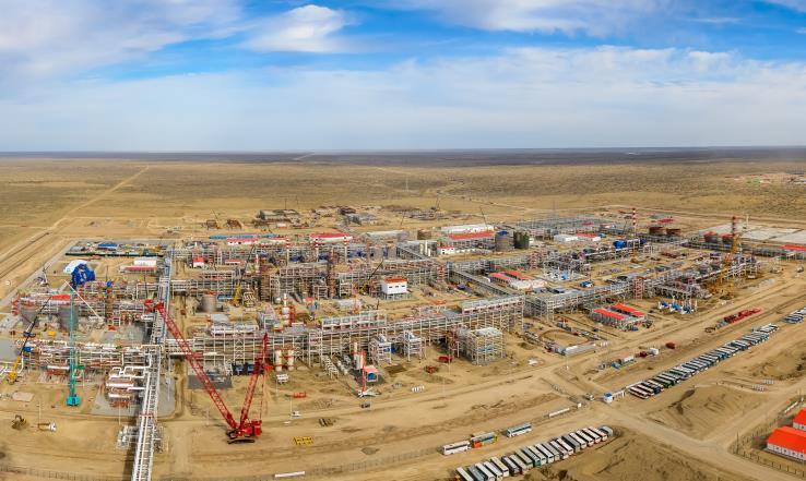 works progress >60% (as of May-end) 2017 targets Launch of Djarkuduk complex gas treatment unit more than two-fold daily production increase under Gissar