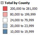 60.9% 23.1% Fort Worth 317,037 97,818 69,462 71.