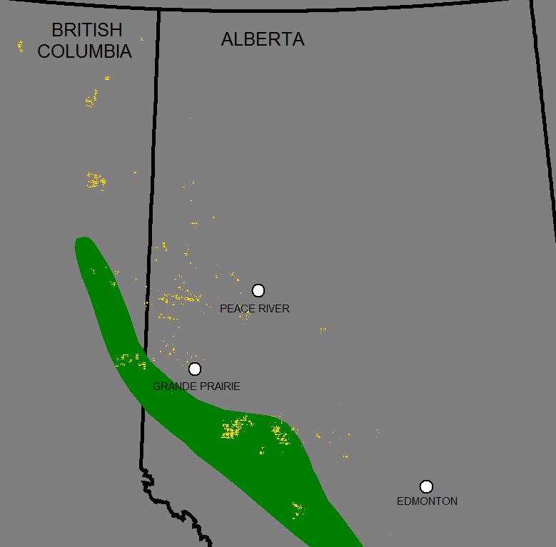 Cequence is focused in the Deep Basin of Alberta