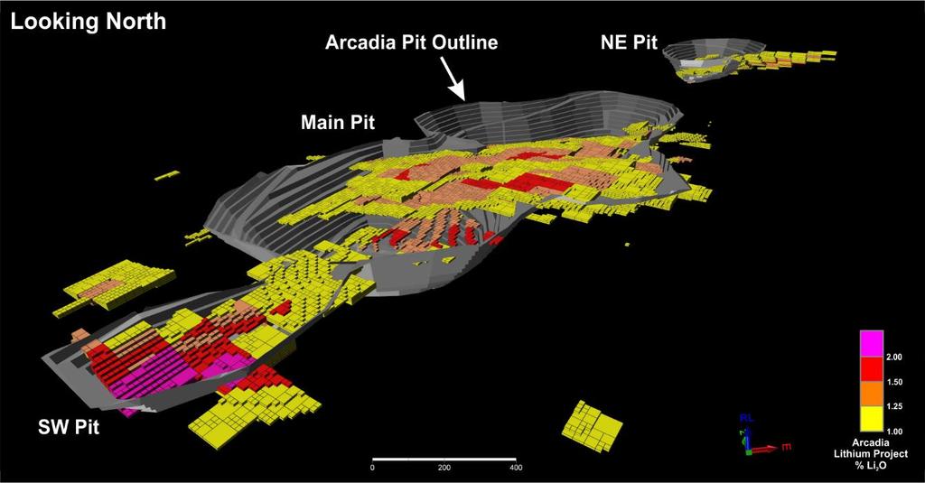 Category Table 4: Arcadia Lithium Deposit Ore Reserve Estimate 03 July 2017 Tonnes (Mt) Li 2 O (%) (ppm) Li 2 O (t) (Mlbs) Proven 0.0 0.00 0 0 0.0 0.00 Probable 15.8 1.34 125 212 000 4.3 1.