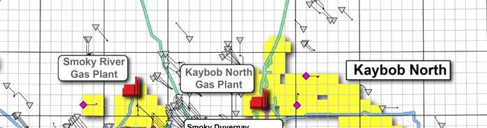 Kaybob Duvernay Asset Details Operational Highlights Smoky 10-35 pad: 5 wells drilled