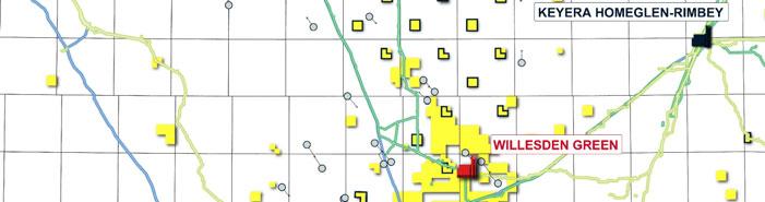 Central Alberta & Other Snapshot Operational Highlights 2 hz Duvernay 2018 wells planned at Willesden Green 3 hz