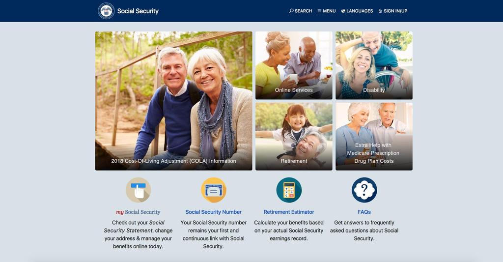 Social Security Website (ssa.