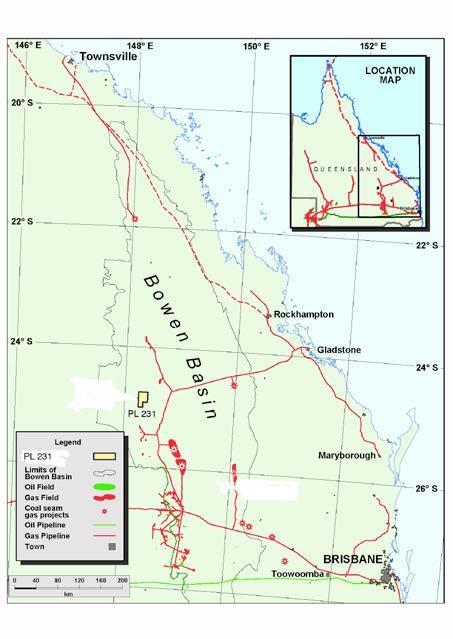 REIDS DOME QLD CONVENTIONAL GAS An appraisal asset with multiple hydrocarbon bearing horizons Location Working Interest Asset stage Planned 2017 Work Program Comments PL 231, Bowen Basin, Queensland