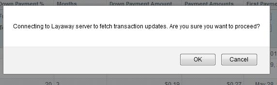 5. Fetch Updates Fetch Updates is the functionality for fetching the latest report of installments from http://lay-buys.com.