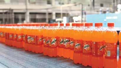 VBL mixes concentrates along with necessary raw materials in the production lines and bottles them.
