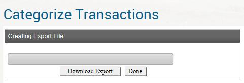software. Mark the boxes of the accounts you wish to download and click the Export button.