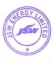 Energy Limited Regd. Office: JSW Centre, Bandra Kurla Complex, Bandra (East), Mumbai 400 051, CIN: L74999MH1994PLC077041 Phone: 022-4286 1000 Fax: 022-4286 3000 Website: www.jsw.