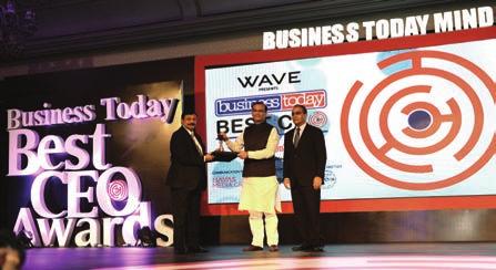 AWARDS & ACCOLADES Best CEO Award in Power Sector - by Business Today Best ESG Power Producer - India 2015 by