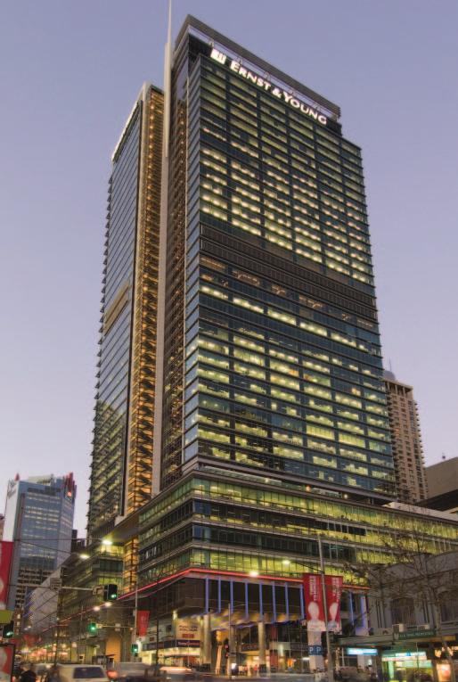 6 Property Analysis PROPERTY DESCRIPTION Ernst & Young Centre is a landmark commercial office tower within the southern periphery of the midtown precinct of the Sydney CBD.