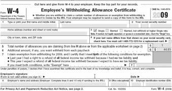 The employee is: A Resident Alien: employee is taxed exactly like a citizen. No special requirements for the W-4. Not exempt from FICA taxes.