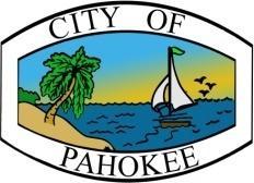 CITY COMMISSION OF THE CITY OF PAHOKEE REGULAR COMMISSION MEETING MINUTES Tuesday, July 28, 2015 Pursuant to due notice the regularly scheduled Commission meeting was held in the Commission Chambers