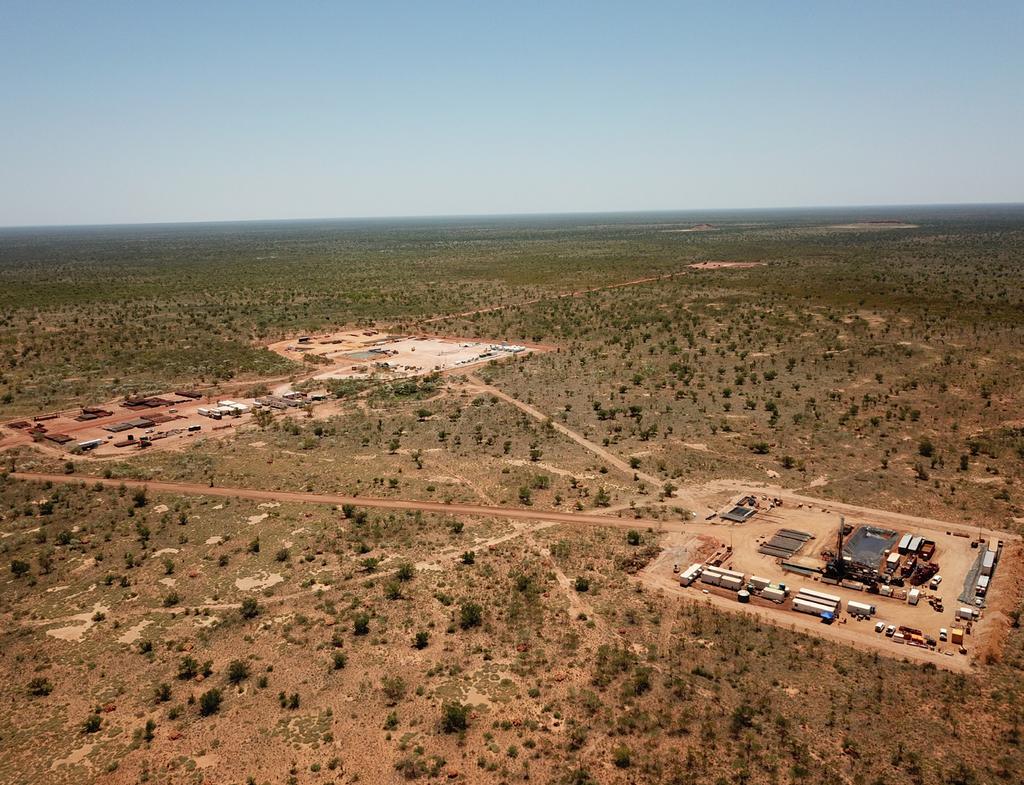 Operations Review Ungani 3/5 Ungani production facility Laydown area Flowline route Ungani 4 Ungani Operations Area Ungani 5 Appraisal Well The DDGT1 rig spudded the Ungani 5 well on 1 December.