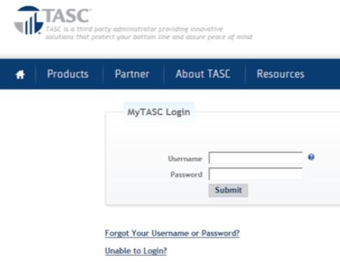 How to Submit a MyService Request It s easy to communicate with TASC via our online Service Request option.