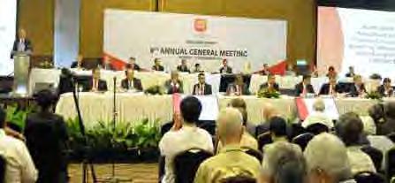 144 Innovating for the Future Annual Report 2016 Sime Darby Berhad STATEMENT ON CORPORATE GOVERNANCE Investor Relations The Board recognises the importance of an effective communication channel