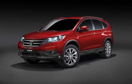 and New Diesel in Europe New CR-V launch in Asia including China Sep 212 Autumn 213 New 1.