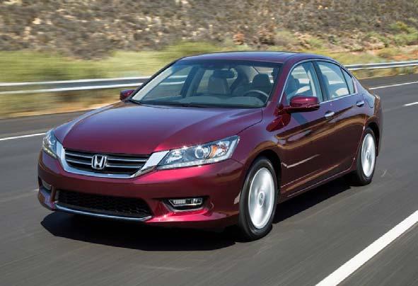 Accord 9 th generation Accord Debut in Sep, 212 Class-leading fuel