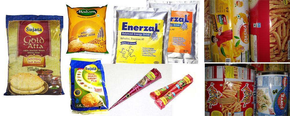 Industry, pharma industry, FMCG and any other industry were the products are sold in packaged form. The flexible packaging products are made as per the order of the customers.