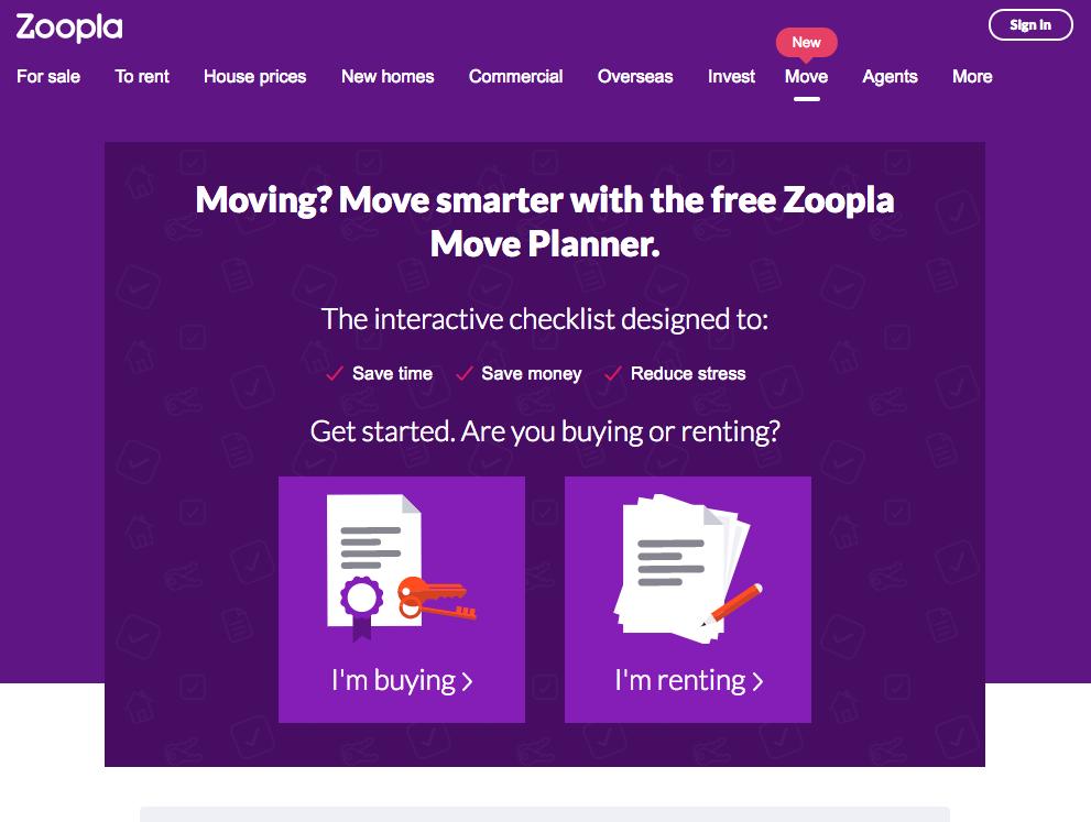 Launched Zoopla