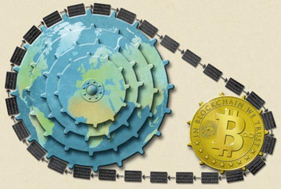 A New Paradigm Blockchain It is a machine for creating trust. (Source: The Economist) The currency in the Internet is data.